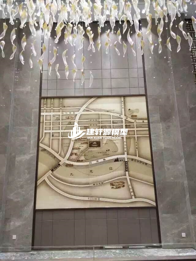 甘南木质壁挂模型